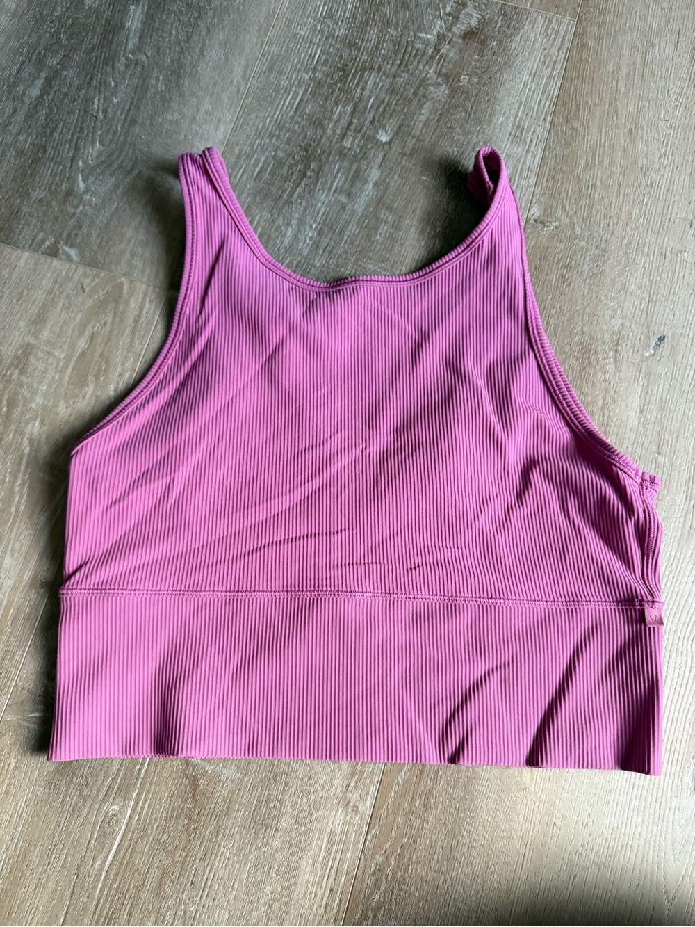 Lululemon ribbed reversible powere pivot top